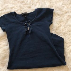 Blue Body shaping Tight Dress